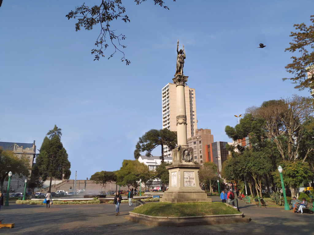 Praça Dante Alighieri, em Caxias do Sul