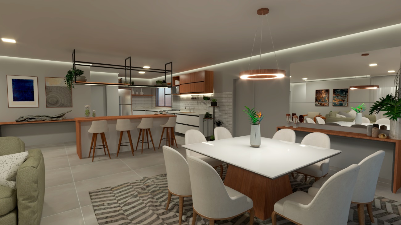 Casa MK: projeto de interiores em Caxias do Sul – RS