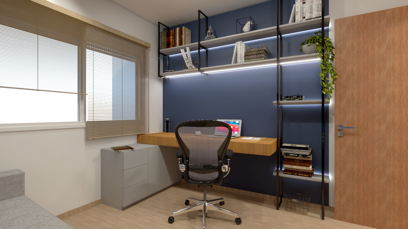 Apartamento AC: projeto de interiores em Caxias do Sul – RS