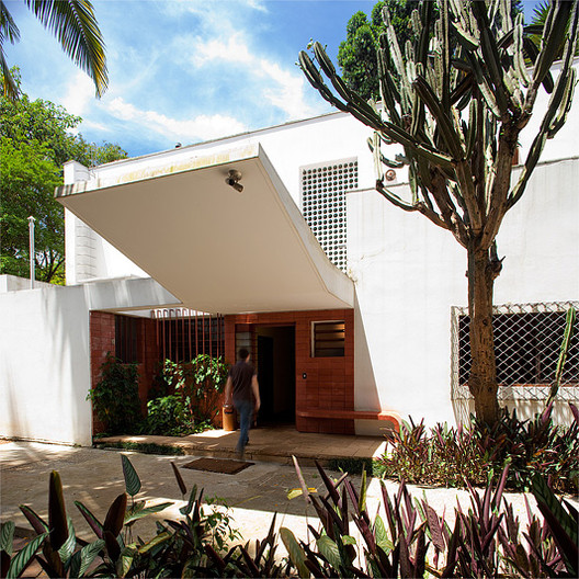 Casa em estilo modernista