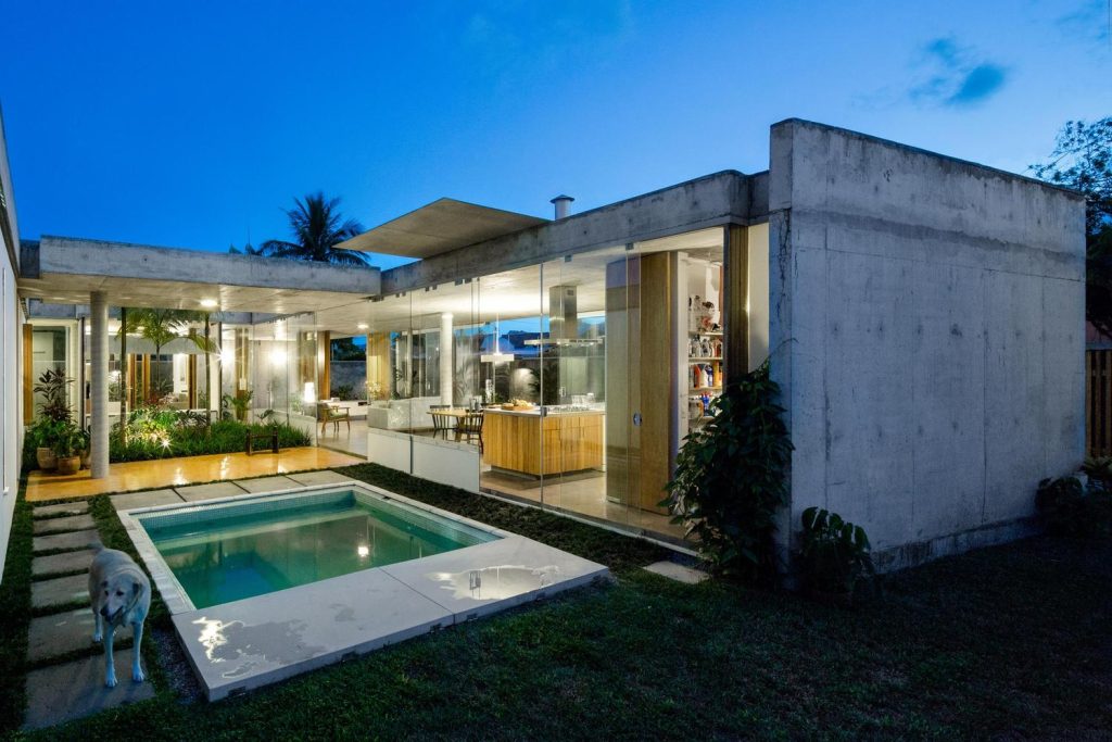 Casa em estilo moderno